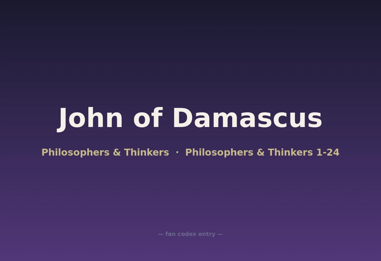 John of Damascus