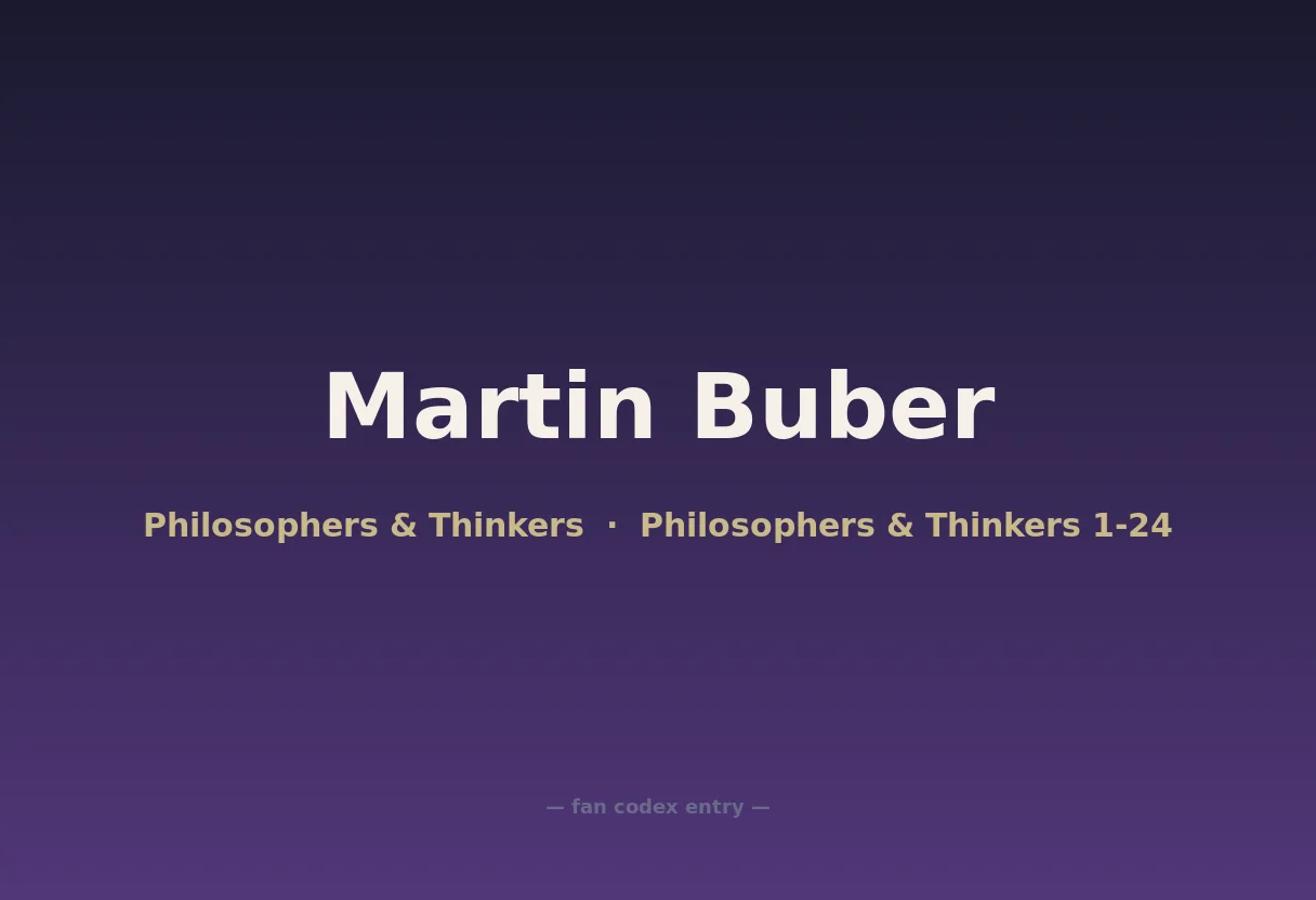 Martin Buber