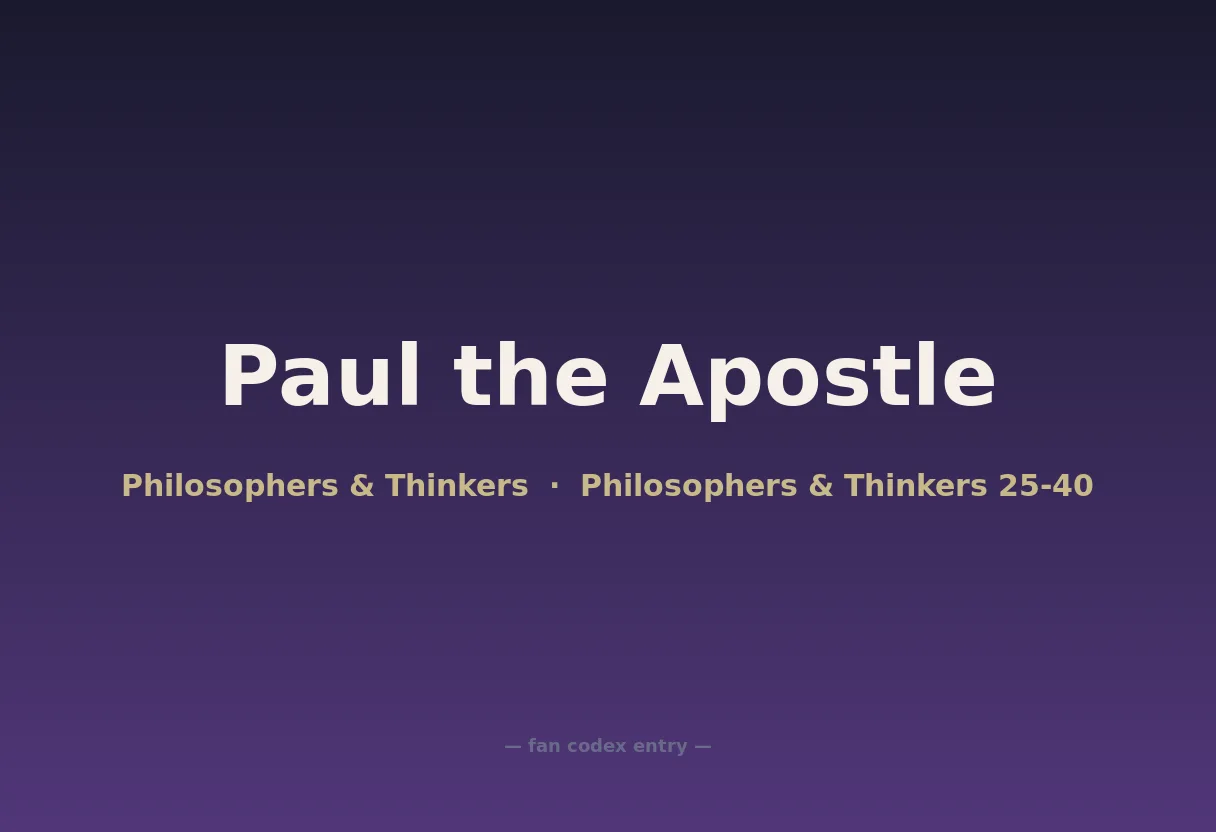 Paul the Apostle