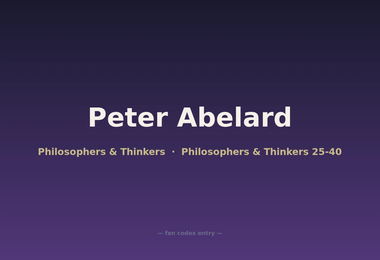 Peter Abelard